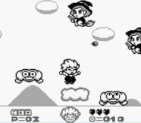 une photo d'Ã©cran de Kid Dracula sur Nintendo Game Boy